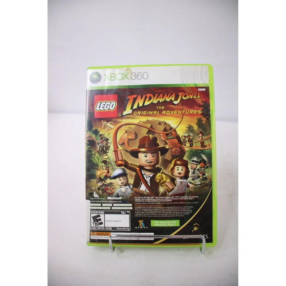 Xbox 360 LEGO Indiana Jones The Original Adventures Kung Fu Panda Game Disc Lot